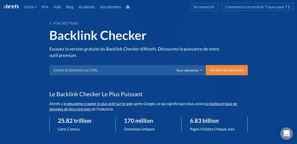 ahrefs pagerank