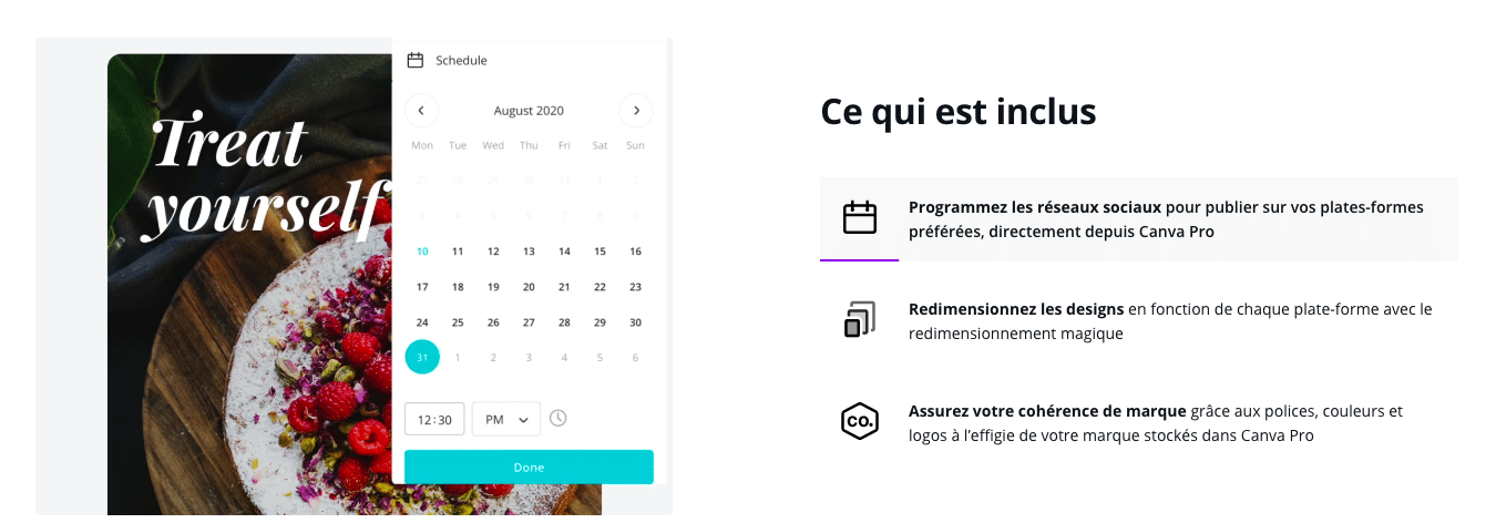 programmer ses posts sur canva