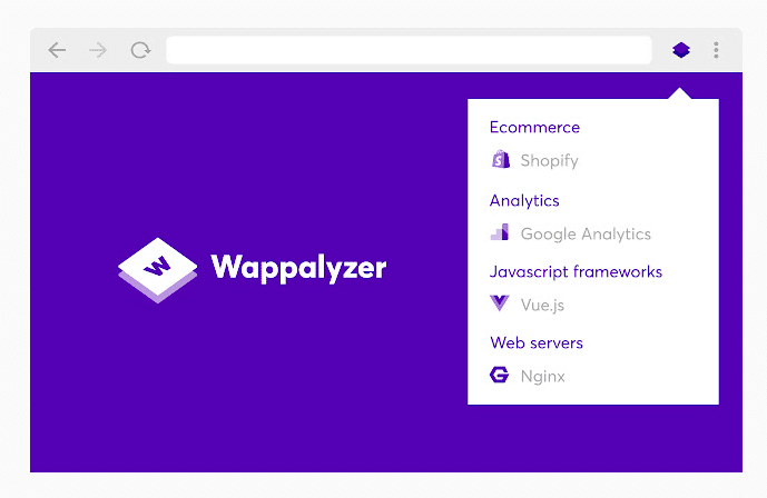 connaitre cms wappalyzer