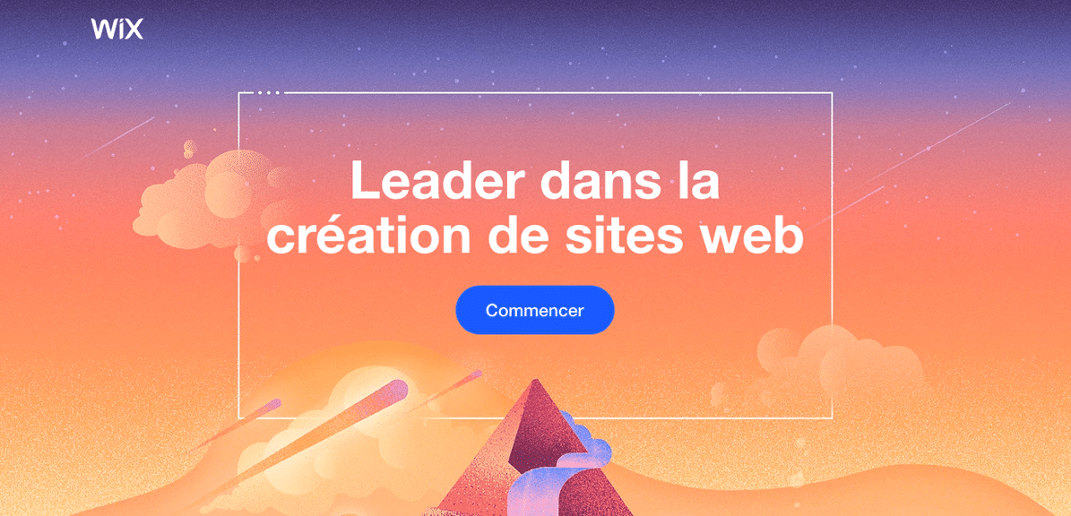 design page de destination