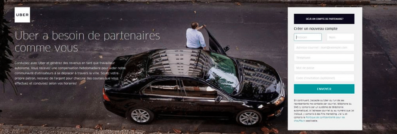 conversion page de destination