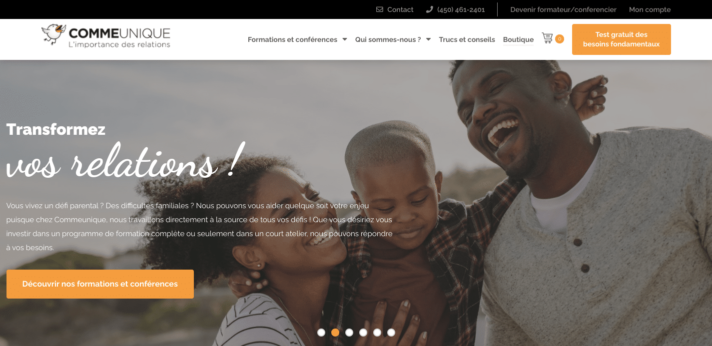 bon design pour convertir visiteur en client