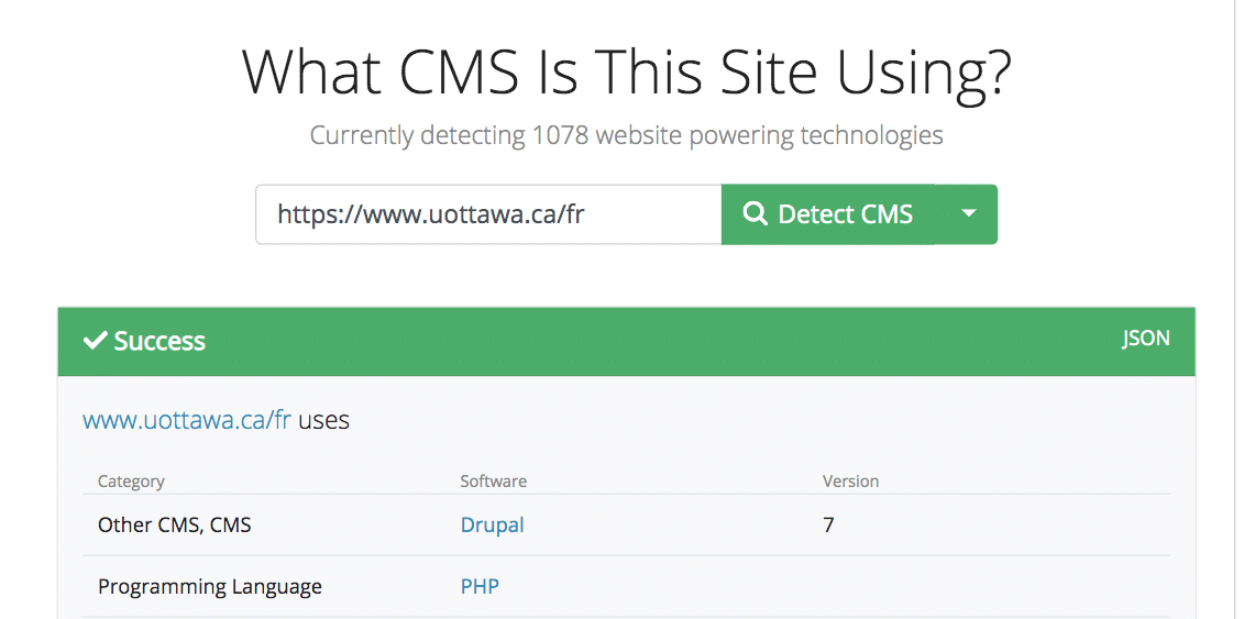 connaitre cms site web whatcms