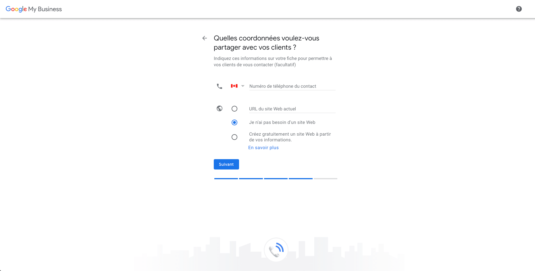 coordonnées google mon entreprise 