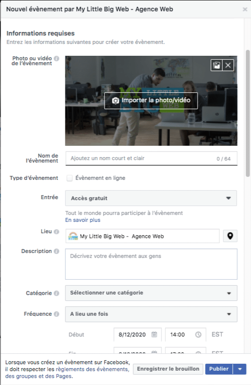 evenement pour augmenter ses fans facebook