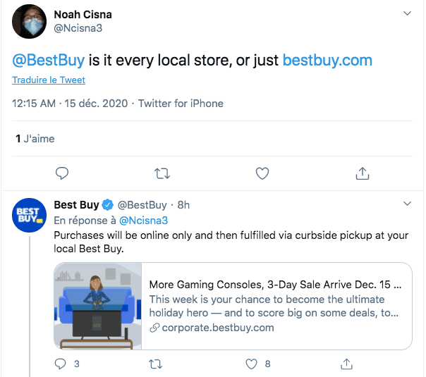 Répondre aux clients sur Twitter