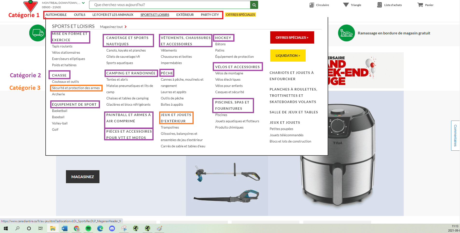 architecture SEO ecommerce