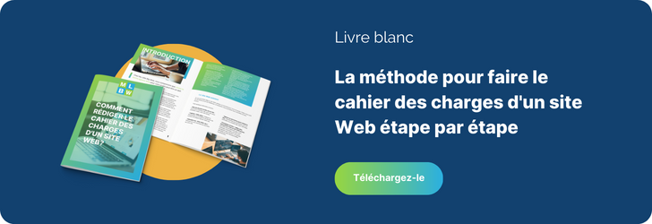 cahier des charges site Web