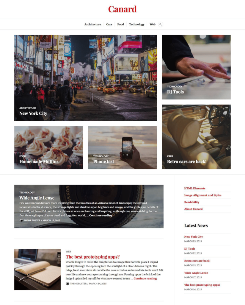 Exemple-blog-wordpress