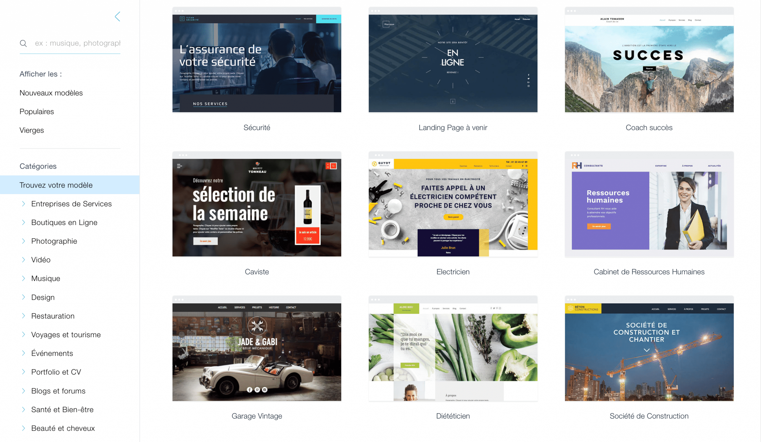 Themes-wix