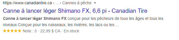 extraits enrichis seo canadian tire 