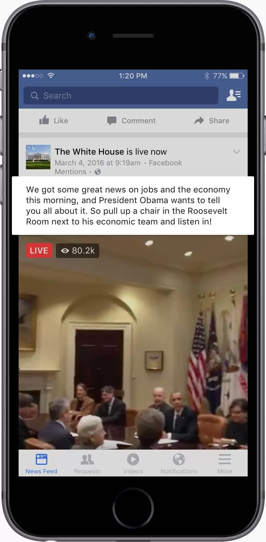 facebook-live-white-house