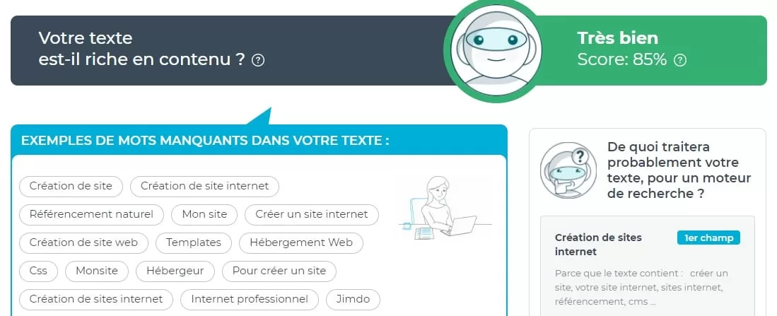 outil seo redaction contenu