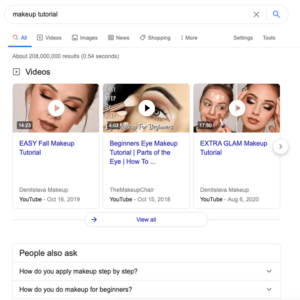YouTube SEO Makeup Tutorial