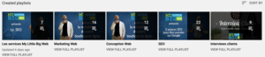 YouTube SEO Playlists
