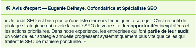 avis d'expert