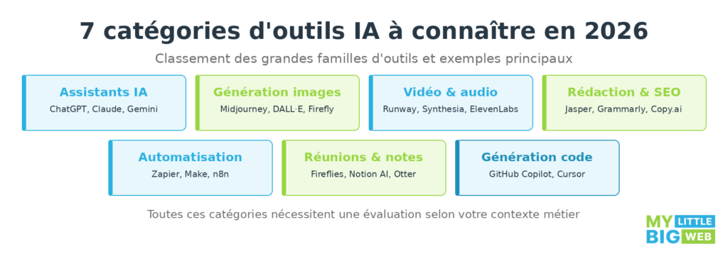 Les meilleurs outils d'intelligence artificielle - Outils IA 2026