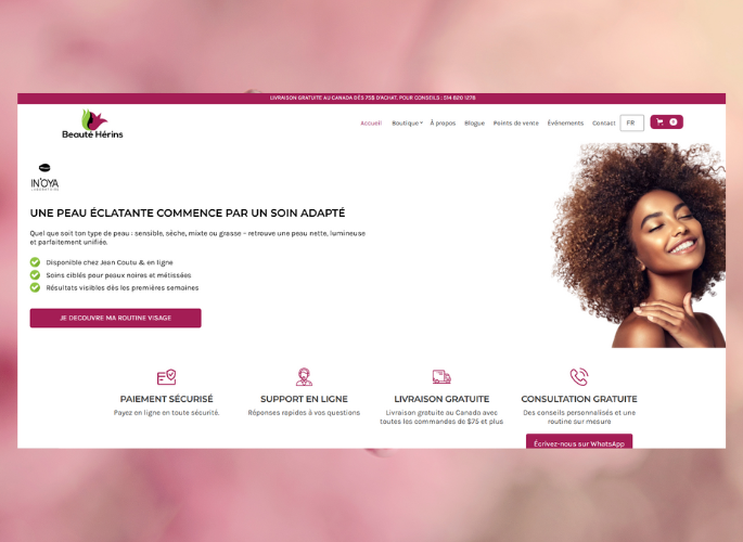 Pour une peau sublime toute l'année!