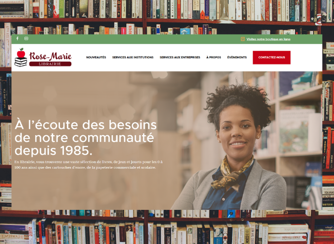 À l’écoute des besoins de notre communauté depuis 1985.