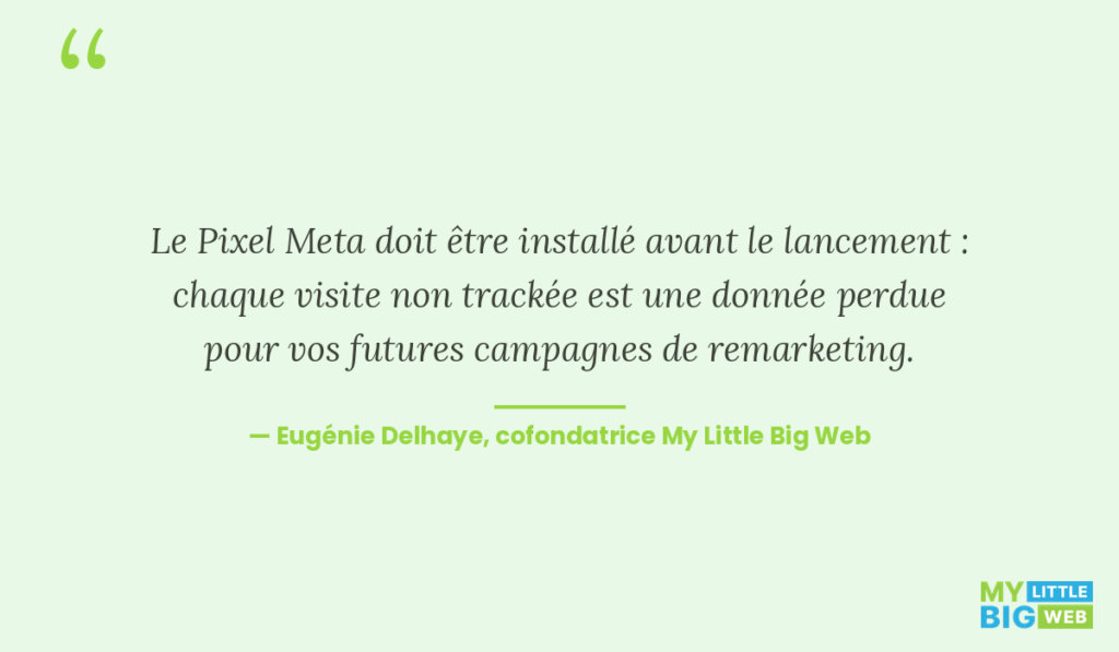chaque visite non trackée est une donnée perdue pour le remarketing